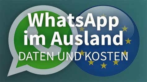 whatsapp in der schweiz|WhatsApp im Ausland verwenden: Kosten